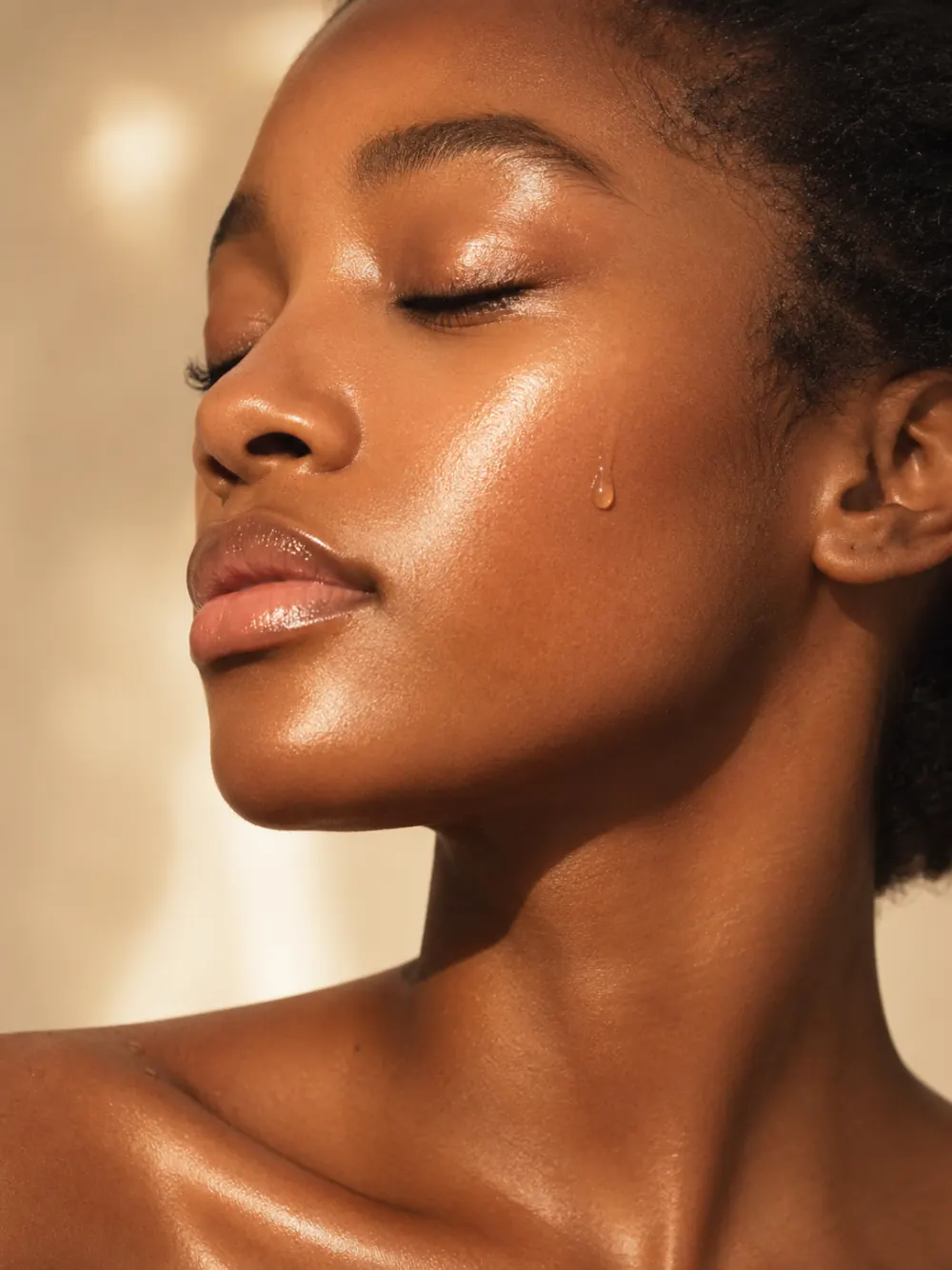 Glass skin glow treatment